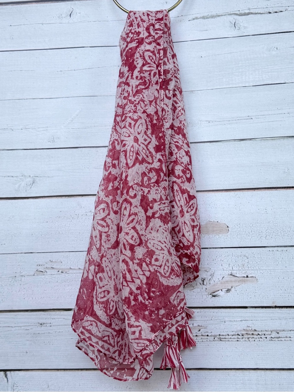 NWT Charlotte Russe Abstract Floral Summer Fashion Scarf
